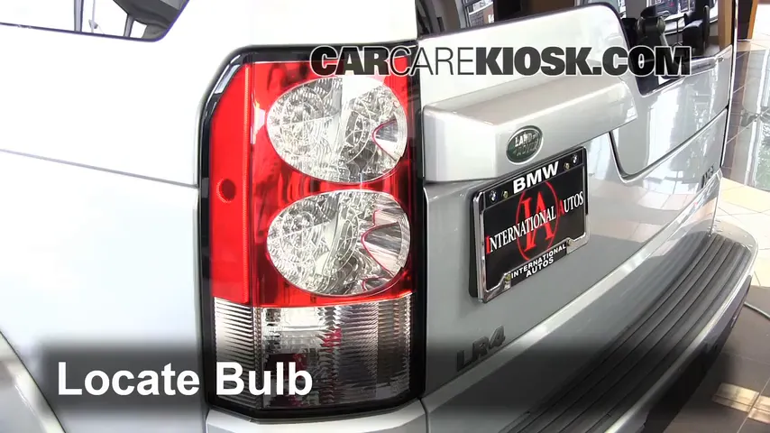 2011 Land Rover LR4 HSE 5.0L V8 Éclairage Feux de position arrière (remplacer ampoule)